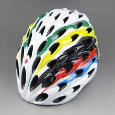 China honeycomb 58 vents safest bike helmet, ventilation folding helmet AU-SV888 manufacturer
