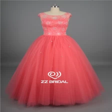 Chine New mancherons de style perlé encolure robe de bal robe de bal fabricant fabricant