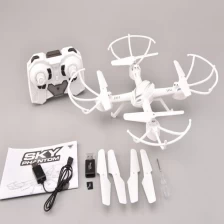 porcelana 2.4G 6 axis gyro SKY PHANTOM 1332 rc Helicopter 4CH 3D flips rc drone with 0.3MP camera rc quadcopter fabricante
