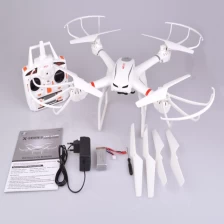 porcelana Blanco Color de 2.4G 6-Axis Gryo Grande RC Drone Con el modo sin cabeza y un retorno Key fabricante
