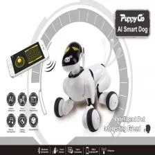 China Singda Toys 2019  AI Smart Dog with voice control and feel touch manufacturer