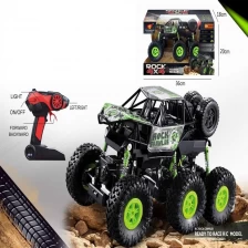 China Singda Toys New Arrived 2019 1: 16 2.4 Ghz 6 Wheels 4WD RC Rock crawler fabrikant