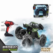 الصين Singda toys 2019 1:14 2.4G 4WD سبيكة برمائية RC روك الزاحف الصانع