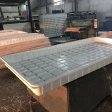 China Günstige 2x4 3x3 4x4 4x8 Kunststoff hydroponischen Flut Fach Großhändler Hersteller