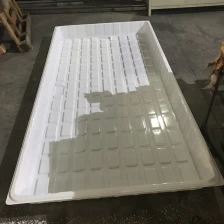 Chine Chine Pas cher 3x6 4x6 4x8 ABS HIPS Plateaux hydroponiques en plastique à vendre fabricant