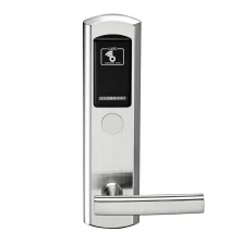 China Full 304 Stainless Steel RFID Card Swipe Electronic Hotel Door Lock DH8181-Y manufacturer