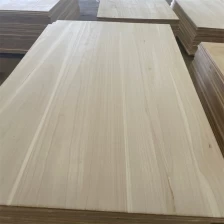 China Good Price Poplar Paulownia Pine Edge Glue Solid Wood Boards Poplar Edge Glue Joint Panels manufacturer