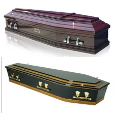 Chine Italian  and europe style used funeral coffins fabricant
