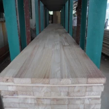China S4S Paulownia finger joint board for door frame manufacturer