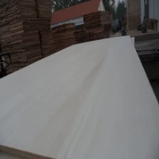 China paulownia solid wood panel paulownia furniture board paulownia furniture part board manufacturer