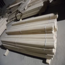 中国 paulownia triangle wooden/paulownia strips/paulownia chamfer sticks 制造商