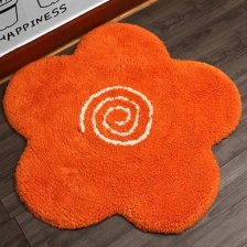 China Flower Shape Bath Mat manufacturer