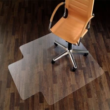 China Tapete de assoalho plástico duro para Fffice cadeiras de polietileno Mat fabricante
