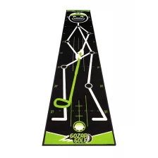 Chine Indoor Logo Printed Golf Putting Mat fabricant