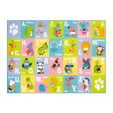 Chine Kids Carpet Playmat Printing Learning Rug fabricant