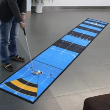 China Nylon Golf Mat with TPR Backing manufacturer