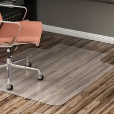 China Waterproof Floor Mats for Hardwood Floors Clear Plastic Floor Chair Mats manufacturer
