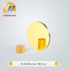 Çin Carmanhaas High Quality Si Silicon Laser Mirror Dia. 25mm Coated Gold For Co2 Laser Engraving Cutting Machine üretici firma