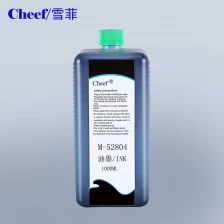 Tsina Alcohol resistance ink M-52804 for Rottweil inkjet printer Manufacturer