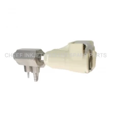 porcelana CONECTOR-RECUPERACIÓN / PURGA PARA UN SOLO CHORRO (TUBO DOBLE 1.66-2.7) 6092 piezas de maquinaria para markem-imaje fabricante
