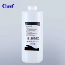 China Preço barato 16-2565 solvente substituível para VideoJet impressora Inkjet 1L fabricante