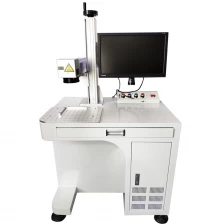 Китай Настольный волоконный лазерный принтер с поворотным столом для печати на свету производителя