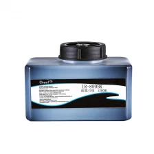 China Fast dry printing black ink IR-899BK on PE PP etc for domino inkjet printer manufacturer