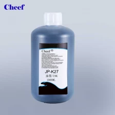 China Alta aderência preto tinta Inkjet CIJ para Hitachi impressora JP-K27 fabricante
