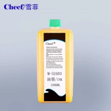 China Alta qualidade de tinta amarela M-52403 para Rottweil impressora jato de tinta contínua fabricante