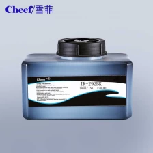 Çin IR-292BK siyah mürekkep Domino cij mürekkep püskürtmeli baskı makinesi için 1,2 L üretici firma