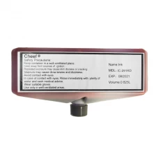 Cina Inchiostro di codifica industriale IC-291RD inchiostro rosso a rapida asciugatura per Domino produttore