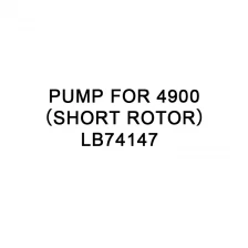 Cina Pompa per ricambi per stampanti inkjet per 4900 rotore corto LB74147 per stampante a getto d'inchiostro LINX 4900 produttore