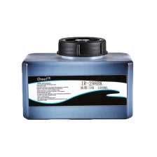 China Tinta solvente do pigmento da impressão Inkjet IR-298BK 1.2L para o dominó fabricante