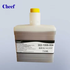 Çin Citronix CIJ Inkjet Printer için yedek genel makyaj/solvent 302-1006-004 üretici firma