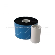 China Ersatzteil 14-E55KQ10-830 VideoJet Original 9550 Ribbon 55 mm x 830m für VideoJet Inkjet-Drucker Hersteller