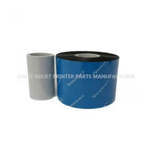 China Ersatzteil 15-U55KQ10-700 VideoJet Original Ribbon 55mmx700m Schwarz Ausgezeichneter Grade für VideoJet Inkjet-Drucker Hersteller