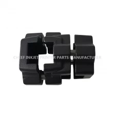 China Ersatzteil WLK610402 Querklemme 25x25 mm, keine Kontrollstange für quadratische Stahl 25x26 mm, doppelseitig für VideoJet Inkjet -Drucker Hersteller