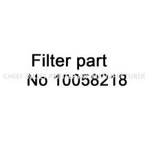 Tsina Mga ekstrang bahagi imaje filter 10058218 para sa imaje inkjet printer. Manufacturer