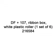 China TTO Ersatzteile DF + 107 Ribbon Box Weiße Kunststoffrolle 216584 für VideoJet TTO-Drucker Hersteller
