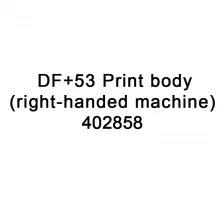 Çin TTO Yedek Parçaları DF + 53 Baskı Vücudu Sağ elle kullanılan makine için 402858 VideoJet TTO yazıcı için üretici firma