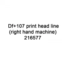 China TTO spare parts Df+107 print head line-right hand machine 216577 for Videojet TTO printer manufacturer