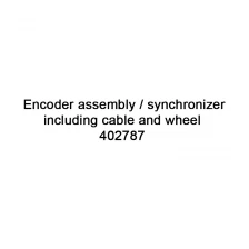China TTO spare parts Encoder assembly / synchronizer including cable and wheel 402787 for Videojet TTO printer manufacturer