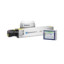 China VideoJet 3140 CO2 -Serie Professionelle Lasermarkierungsmaschine für Film, Glas, Plastik, Holz Hersteller