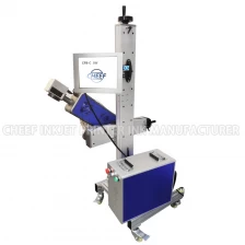 Chine imprimante de machine d'inscription de laser de CO2 pour la machine de code d'imprimante de date de laser de câble fabricant