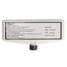 Çin Domino için beyaz pigment mürekkep IC-252WT hızlı kuru mürekkep üretici firma