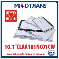 China 10.1" CPT WLED backlight laptops LED panel CLAA101NC01CW 1024×600 cd/m2 250 C/R 500:1 fabricante