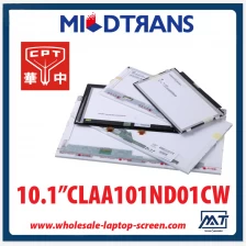 China 10.1 "CPT WLED notebook LED backlight computador painel CLAA101ND01CW 1024 × 600 cd / m2 a 250 C / R 500: 1 fabricante