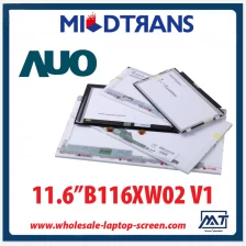 China 11.6 "AUO WLED-Hintergrundbeleuchtung LED-Bildschirm Notebooks B116XW02 V1 1366 × 768 cd / m2 200 C / R 500: 1 Hersteller
