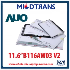 China 11.6" AUO WLED backlight notebook LED panel B116AW03 V2 1024×600 cd/m2   C/R    manufacturer