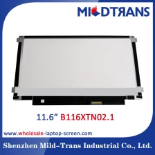 China 11.6 "AUO WLED-Backlight-Notebook-TFT-LCD B116XTN02.1 1366 × 768 cd / m2 220 C / R 500: 1 Hersteller